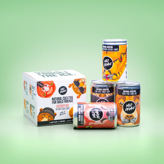 Discovery box 4 canettes